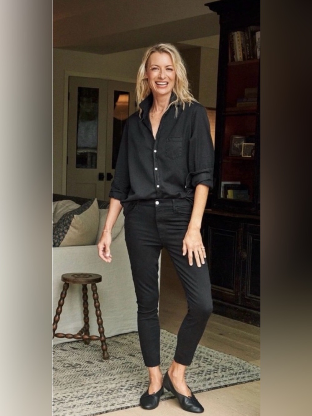 Frank & Eileen Sligo Black Denim Jeans Raw Hem Mid Rise Size 28